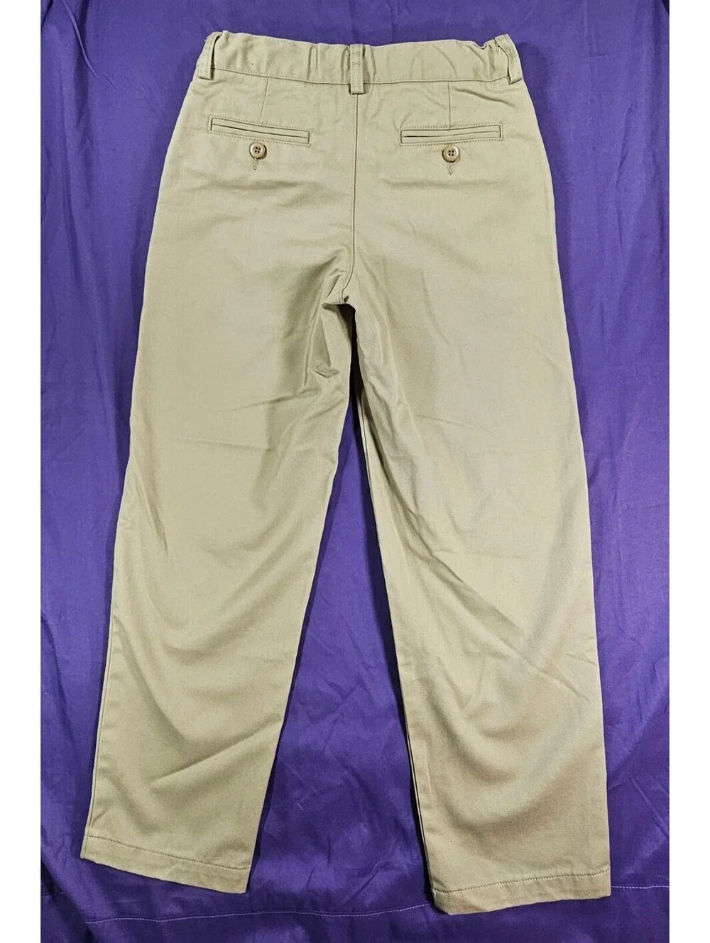 Lands' End Kids Khaki Pants. 100% Cotton. Size 10. #backtoschool